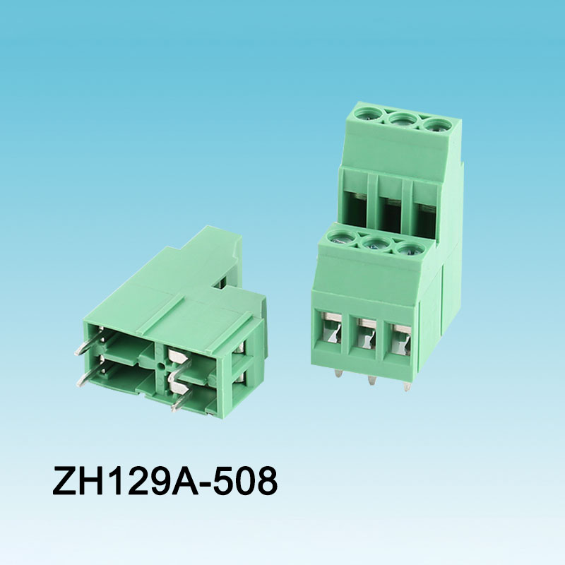 129 Terminal Skru PCB Lapisan Dua